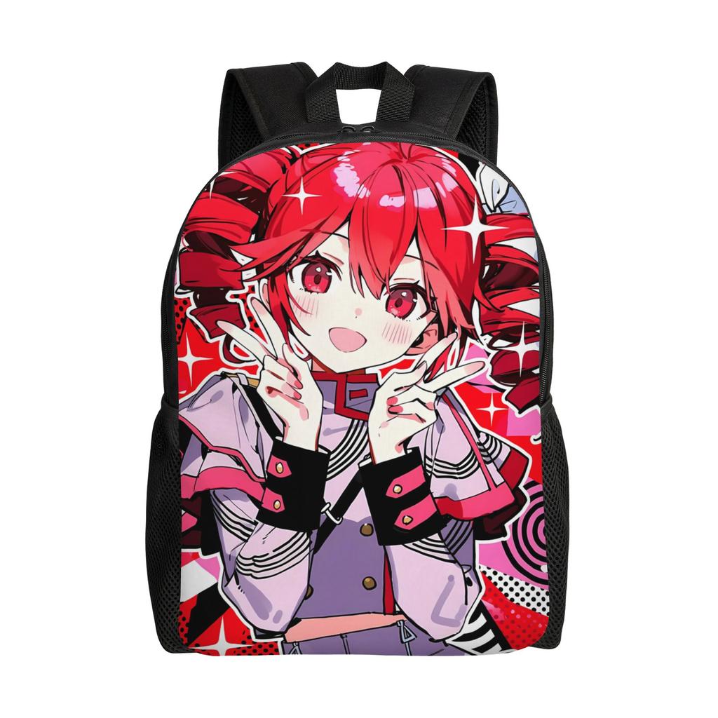 Zaino Maga Kasane Teto Manga Zaino da Esterno in Poliestere Donna Grande Kawaii Borse per Scuola Superiore Zaino