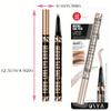 Waterproof Smudge-Proof Four-Tip Liquid Eyebrow Pencil Natural Long-Lasting Brow Definer