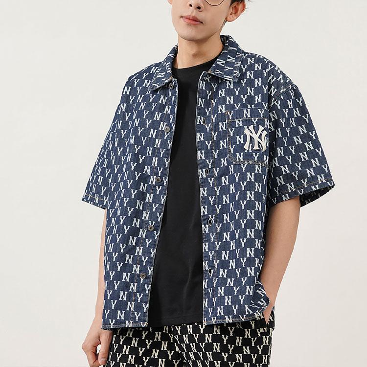 New MLB New York Yankees Shirt Unisex Blue 3ADRMN123-50BLS