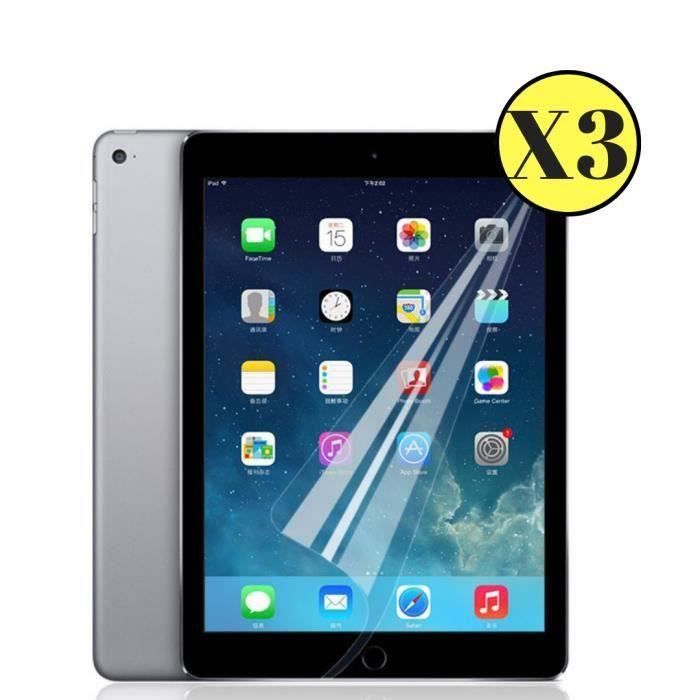 Protective Films - Phonillico - iPad AIR 1/2 - 5th/6th Generation - Scratch Resistant - Pack of 3