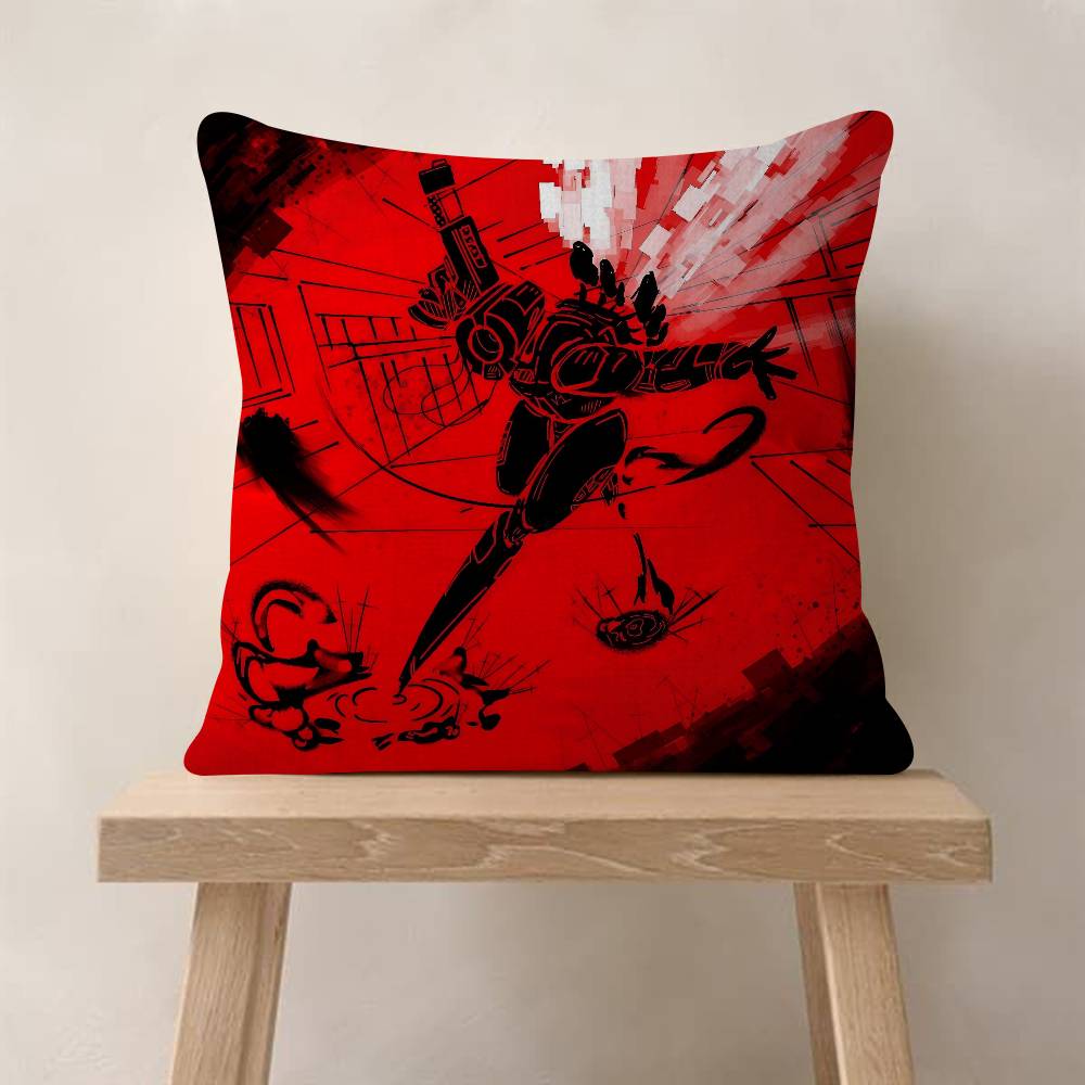 Ultrakill Shooting Game Pillow Gift Home Office Decoration Bedroom Sofa Car Cushion Cover Case 45x45