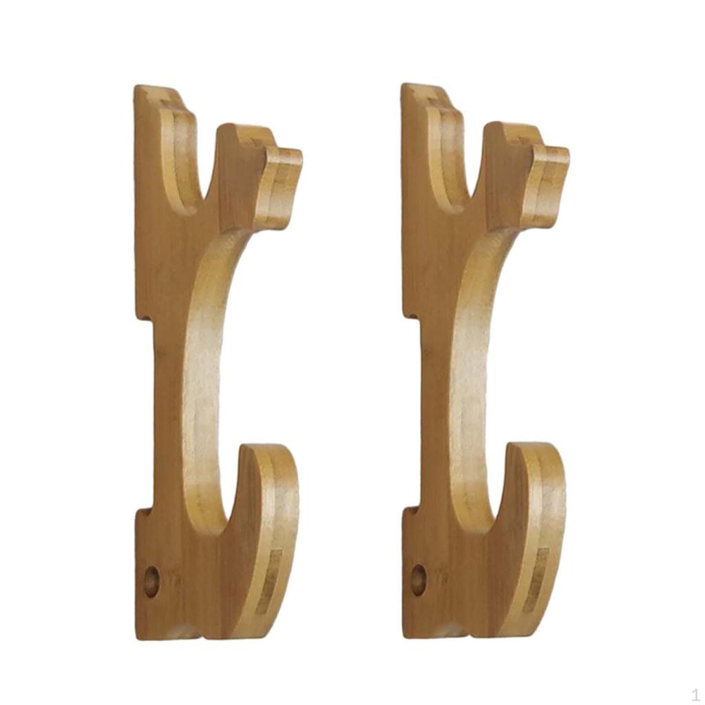 Elegant Wall Mounted Sword Display Stand for Multiple