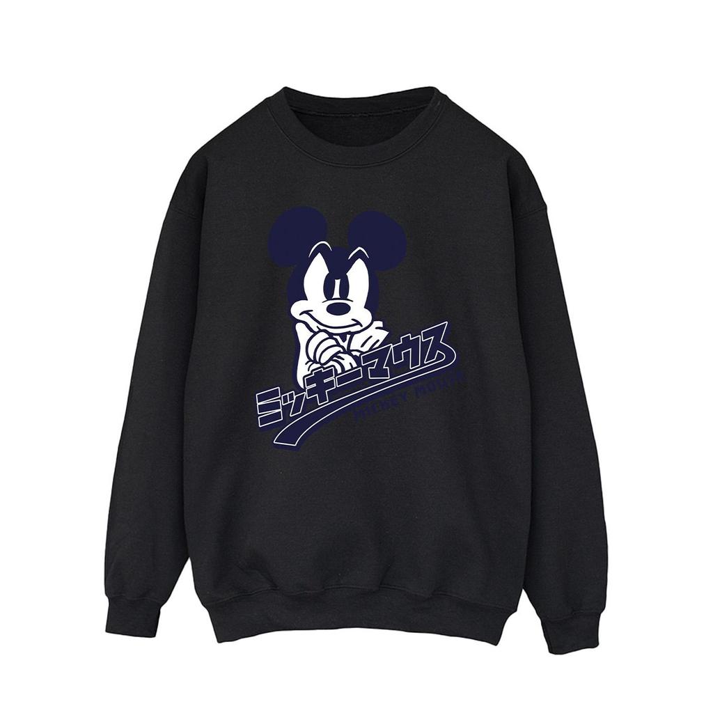 Disney Mens Mickey Mouse Japanese Sweatshirt