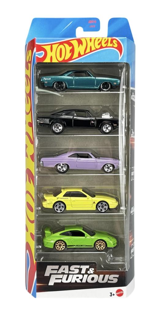 HOT WHEELS FAST AND FURIOUS 5-PACK JDR19