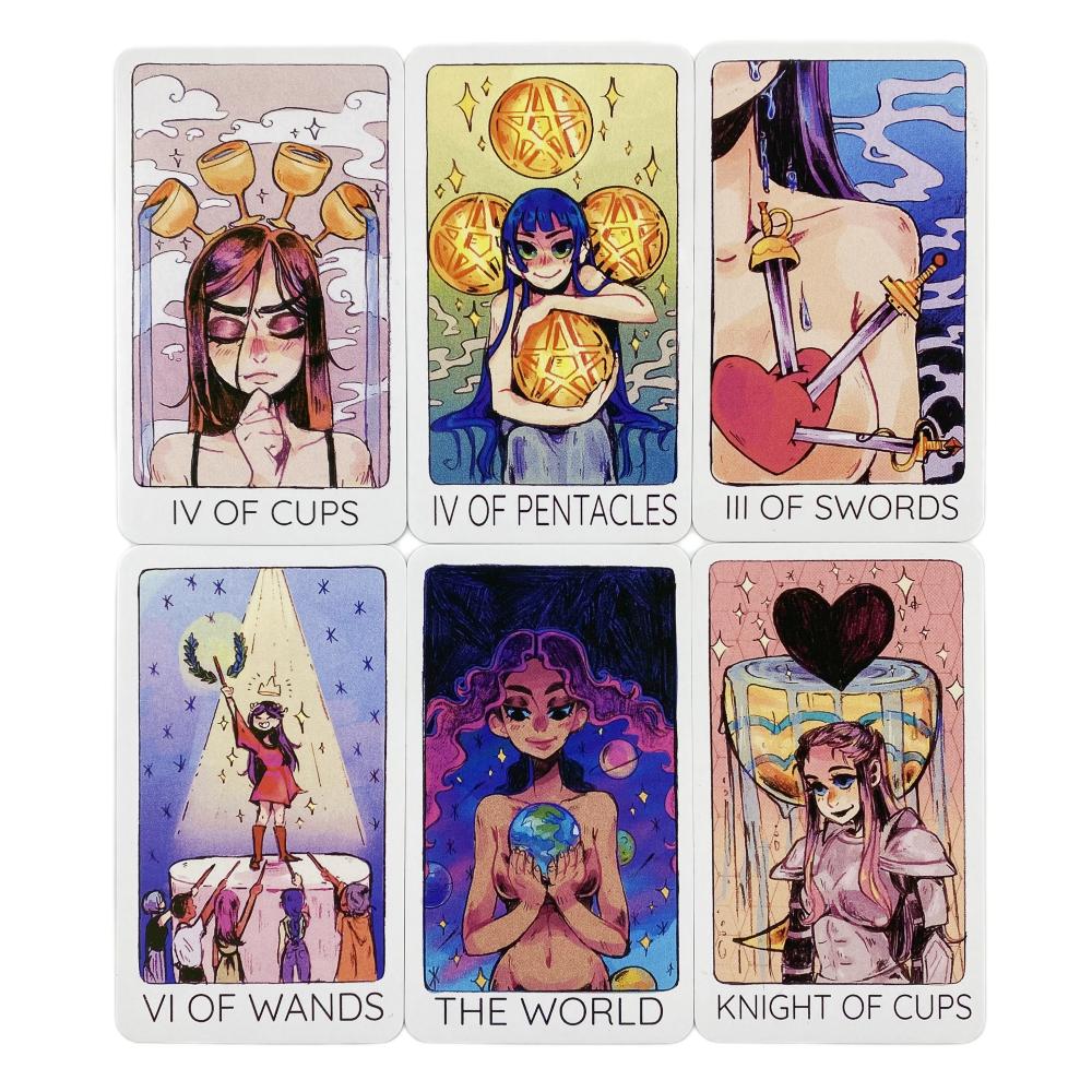 3RD Eye Tarot Cards Divination Deck Versions Edition Oracle Board Playing Game For Party