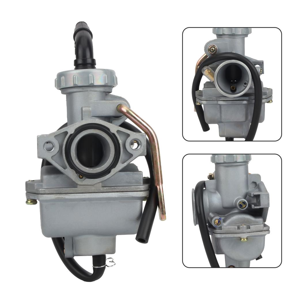 Motorcycle PZ20 Carburetor For Keihin 50cc 70cc 90cc 110cc 125cc Chinese Quad 4 Stroke ATV 4 Wheeler Dirt Bike Accessories