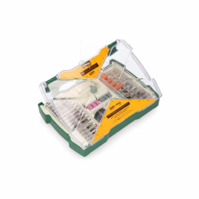 150 accesorii KOMA pentru unealtă multifuncțională 08709 - 08734