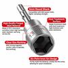 3pcs Non-Magnetic Hex Socket Driver Bits Socket Driver Attachments  Electric Screwdriver Use