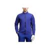 FILA Golf Series Retro Sports Color Block Stand Collar Elite Woven Jacket Men Jacket Ocean-Blue A11M415702F-BU