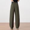 Women's High-Waisted Lyocell Tencel Wide-Leg Pants - Autumn 2025