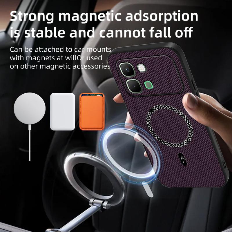 For Infinix Note Edge Case Business 3D Texture Magnetic Shockproof Leather Protective Cover For Infinix Note Edge Funda