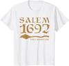 Salem 1692 They Missed One Witch Halloween TShirt Casual Unisex Clothing Daily Four Seasons Shirts for Unisex Unisex 1692 Shirt