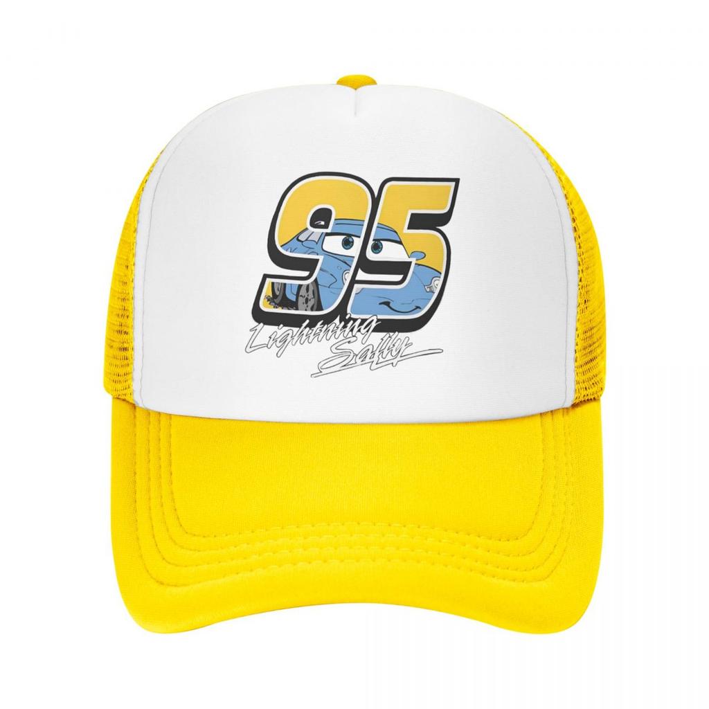 Lightning Sally Snd McQueen Accessories Mesh Trucker Hat Unisex Cooling Mesh-back Snapback Cap Vintage Adjustbale