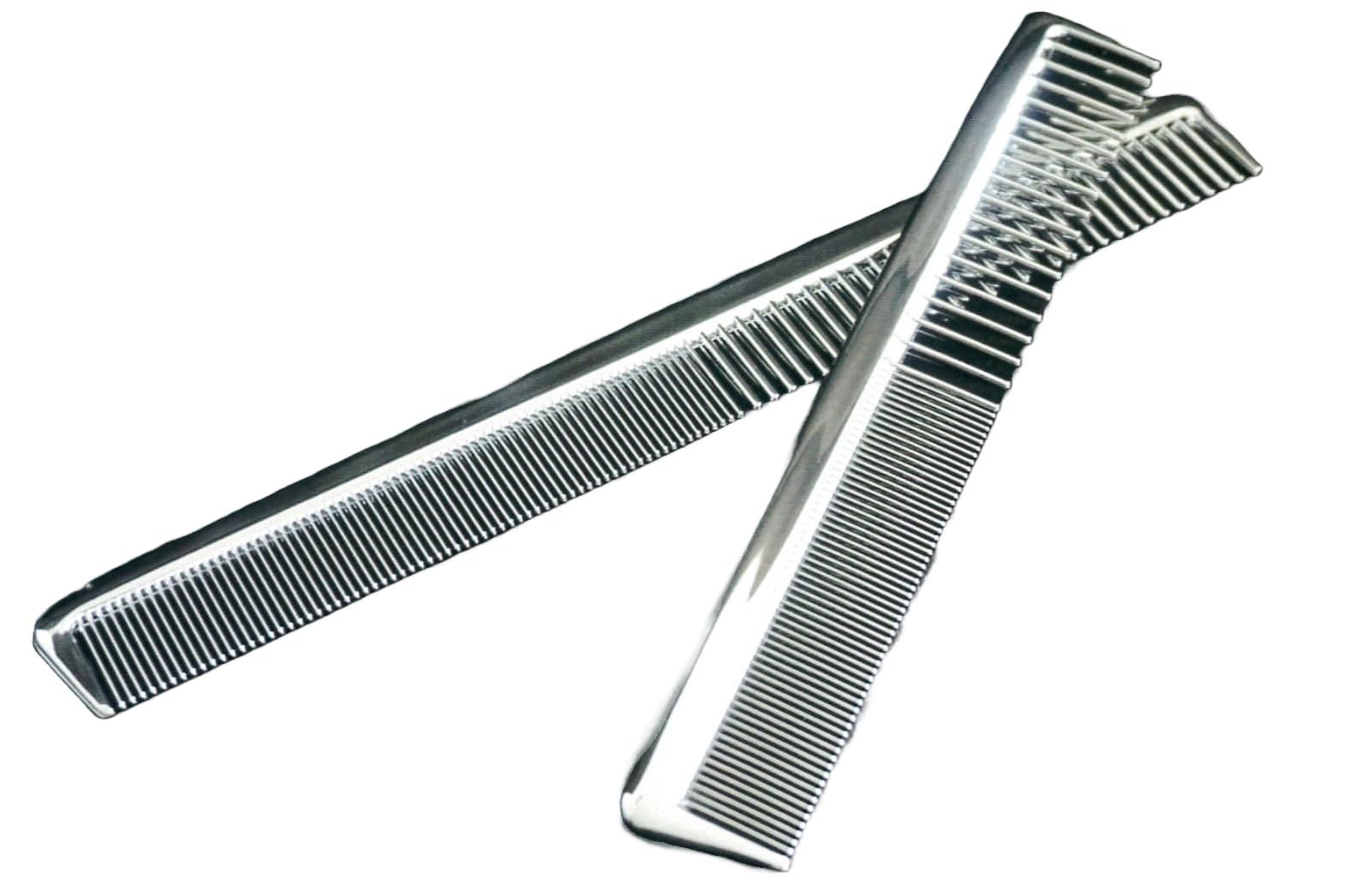 

Блеск Сделано для и Блестящий Гребень для Короткой Стрижки, Япония, Хромированный Блеск, Антистатический, Волосы, Салонного Качества (Серебряный, Гребень) серебряный