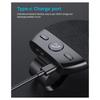 Car Speakerphone Bluetooth 5.0 Kit-Wireless Handsfree Sun Visor Music Player With Mic, Noise Reduction