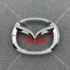 Car Front Grille Decorative Front Rear Stickers Badge Accessories for MAZDA2 Glossy black Bright silver 3D badge MAZDA2 Styling WGWE