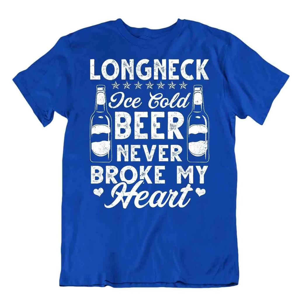 Beer Never Broke My Heart T-SHIRT Bear Love BBF TEE Bucks Bux SHIRT Tshirt Tee