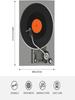 Retro Vintage Vinyl Record Flannel Fleece Throw Blanket Lightweight Cozy Plush for Bedroom Living Room Sofa Couch  X Inch