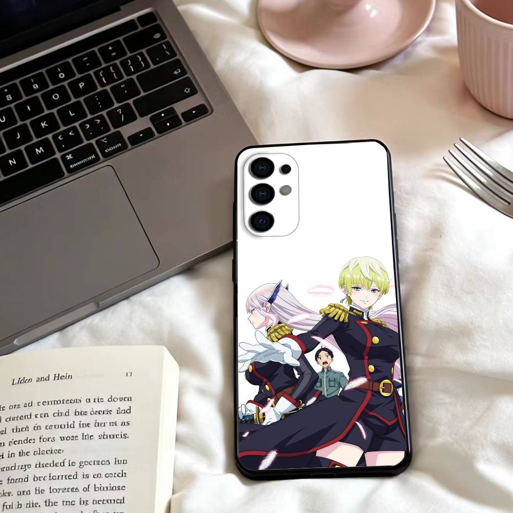 Anime C-Chained Soldier  Phone Case For Samsung S25,24,23,22,30,21,10,9,Ultra,Plus,Lite,FE,4,5 G Soft Black Case