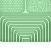 Silicone Dog Lick Mat with Spatula Boredom Anxiety Relief Pet Food Mat with Suction Cup Slow Feeder Bowl Peanut Butter Licking Mat Enrichment Toy