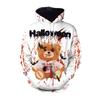 Halloween Carnival Night Printed Men's and Women's Sweatshirts Hooded Sweatshirts Couples Dress