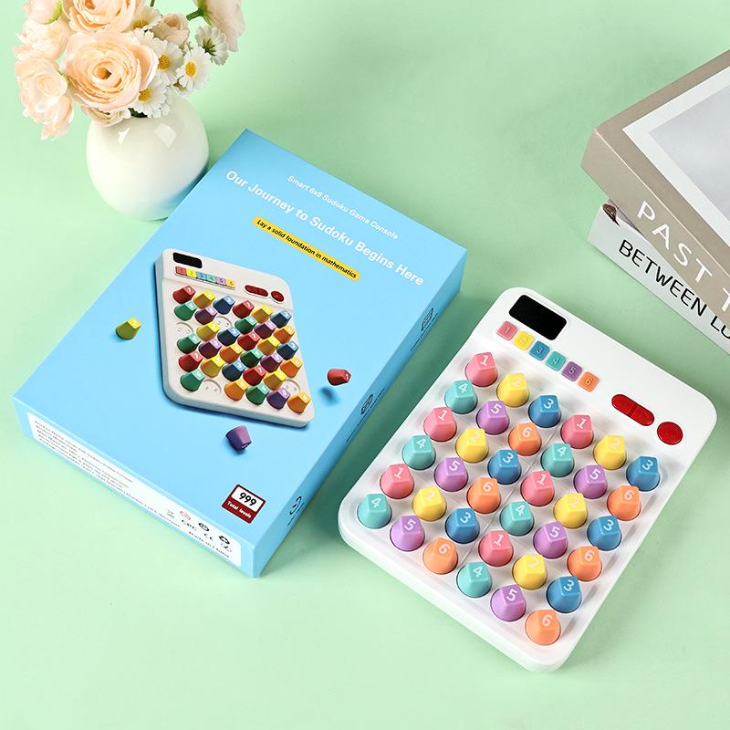Smart 6x6 Sudoku Puzzle Game for Kids - Educational Math Toy