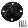 4-Hole Steel Aerial Yoga Hammock Fixing Plate for Pole Dance Swing & Hanging Chair with Sandbag Hook & Pulley