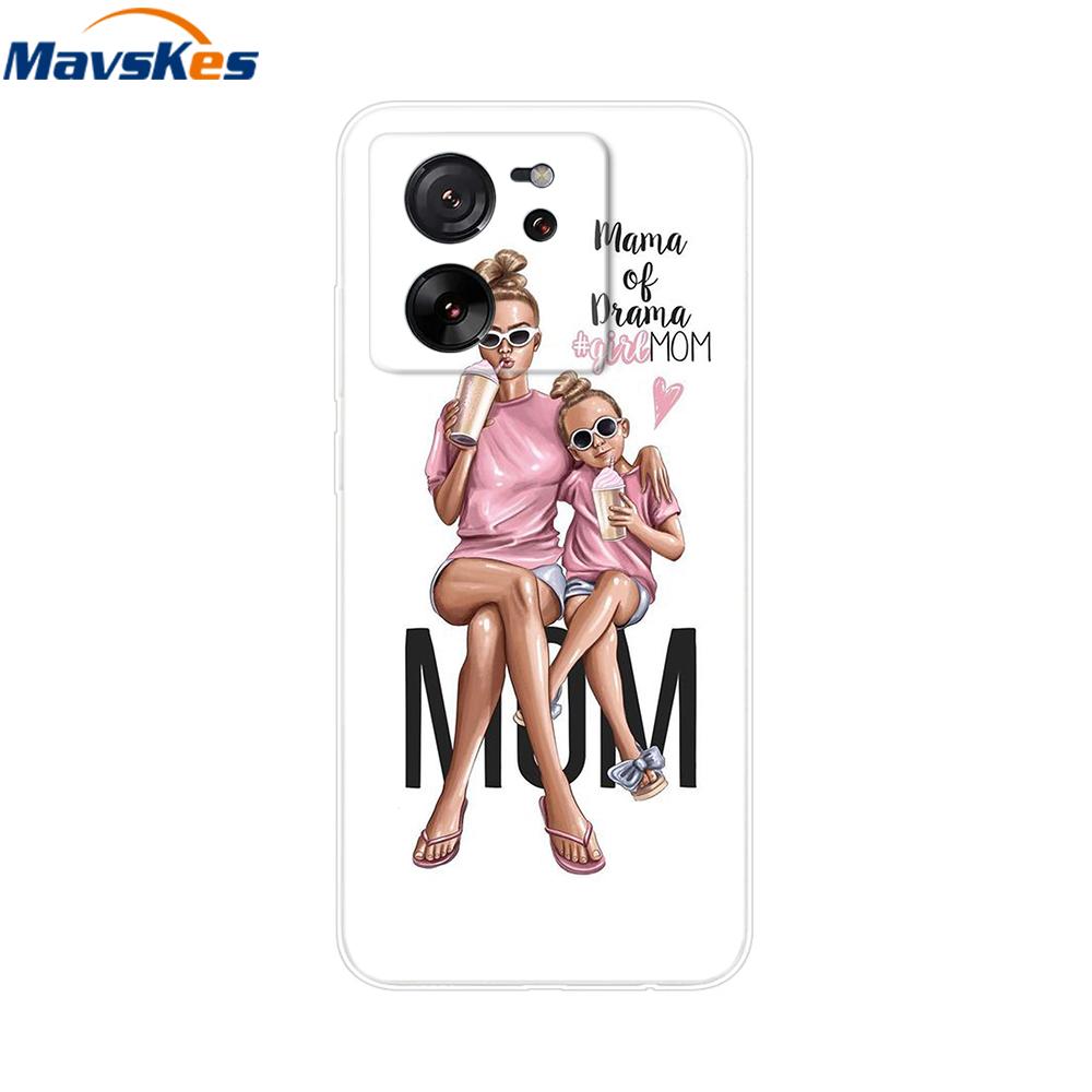 Clear Silicone Case For Xiaomi 13T Pro Back Cover For Xiaomi 13T Case Soft TPU Bumper Protective Phone Cases Mi13T Fundas Coque