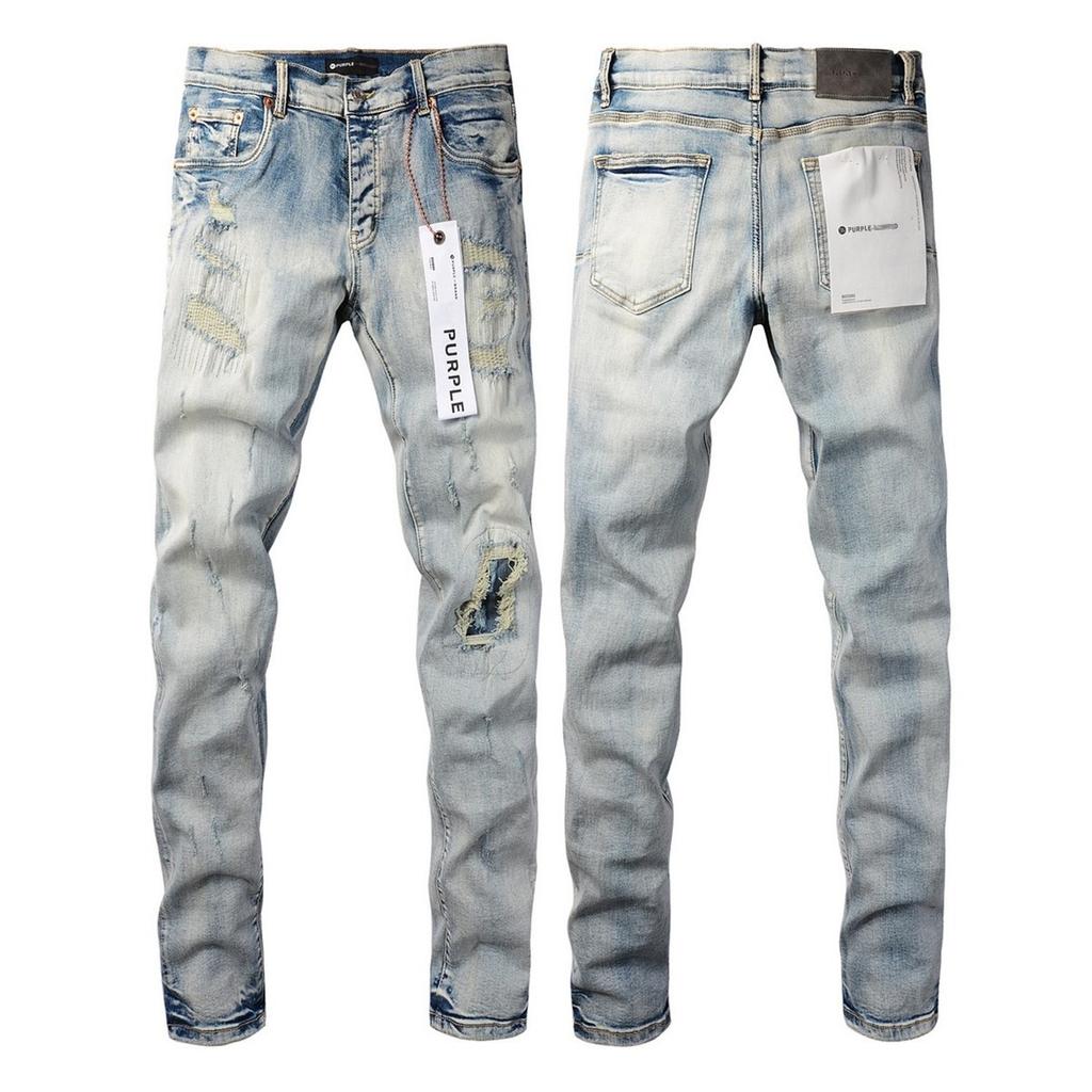 STREETRICH Men Jeans American High Street Pleated Basic Model New Fashion Trend High Quality Jeans