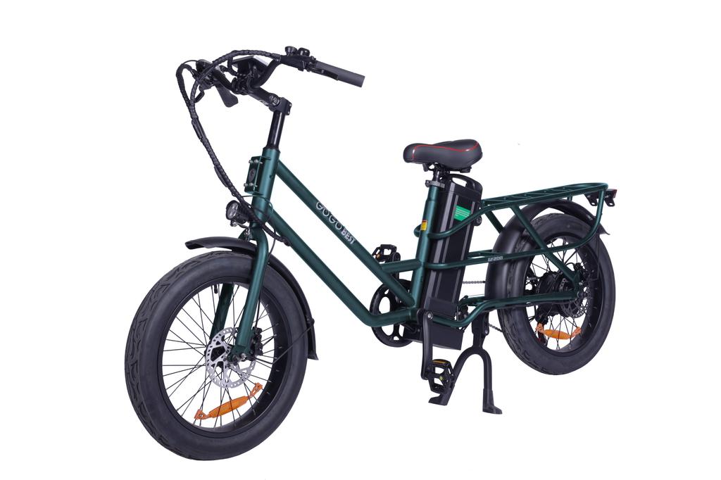 Gogobest GF200 Elektrické kolo pro dospělé 500W bezkartáčový motor 48V15,6Ah lithiová baterie 20palcová kola pro městské dojíždění