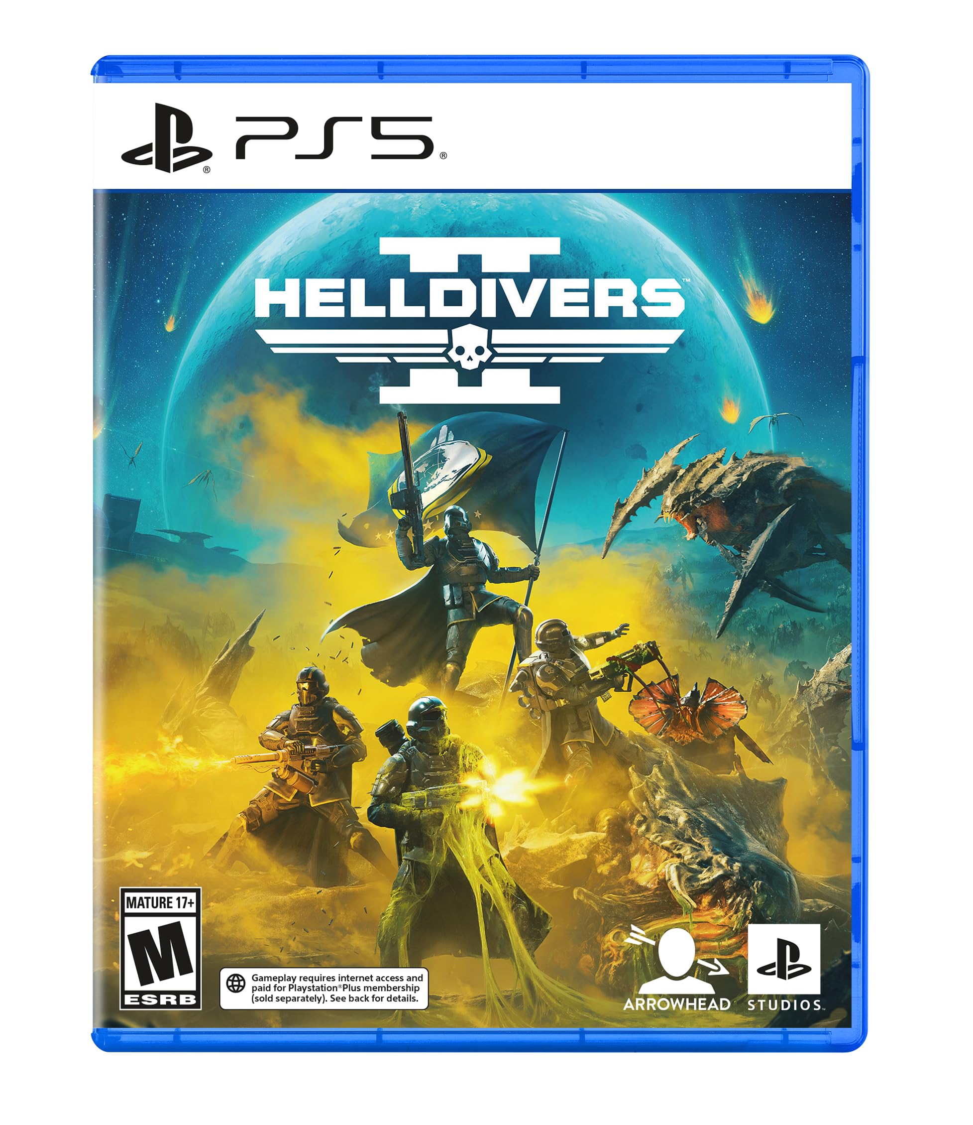 

Helldivers 2 North PS5 (Import version America) - синій