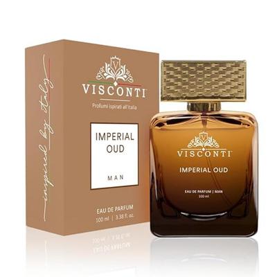 Imperial OUD Profumo per uomo Eau De con Agarwood Oud, Patchouli e Zafferano Profumo orientale e antimacchia Profumo di lusso premium, 100 ml