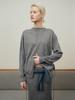 Reply Wool Back Slit Pullover_Grey