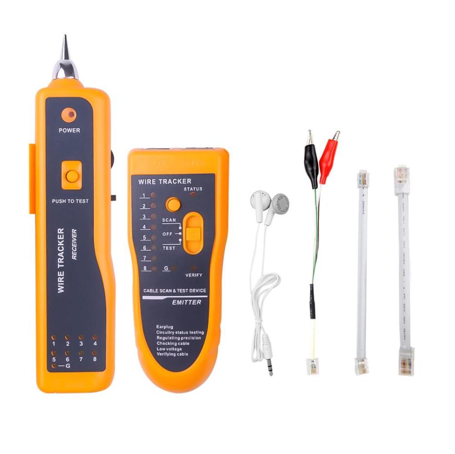 Leitungsfinder RJ11 RJ45 Cat5 Cat6 Netzwerktester Ethernet LAN Netzwerkanalysator Telefonkabel Emitter Razer Tracker Detektor