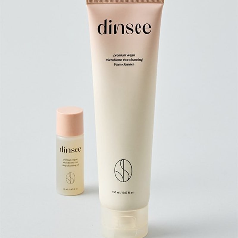 

[Dinsey] Curly Exclusive Pre-launch Premium Vegan Rice Foam Cleanser 150ml + Rice Cleansing Oil 20ml