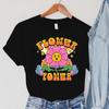 Power of Flowers Tričko s potiskem Harajuku Hip Hop Funny Tee Ženy Streetwear Tričko Top pro Sweet Girls Tričko Dámské Oblečení