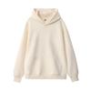 Unisex Luxury Air Layer Cotton Hooded Sweatshirt with Custom Embroidery Logo