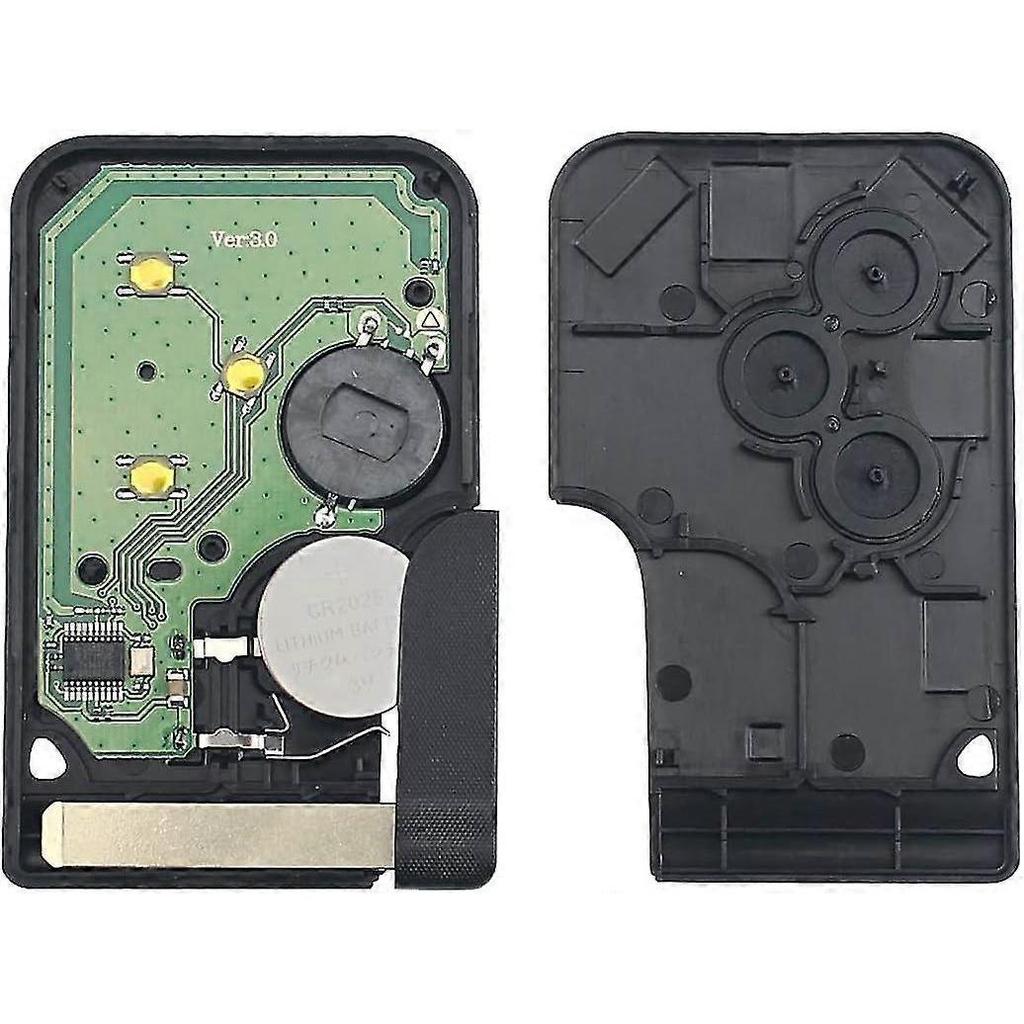 Tasten Fernbedienung Schlüsselanhänger Schlüsselkarte Hülle Für Re-nault Clio 3 Megane 2 Scenic 2 Mit 433 MHz Pcf7947 Chip - DD