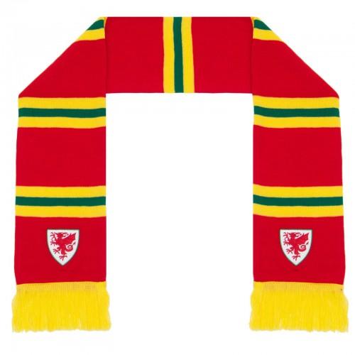 FA Wales Retro Bar Scarf