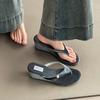 Spring and summer new fashion lightweight cool slippers casual versatile beach shoes flip-flops comfortable women's wedge slippers