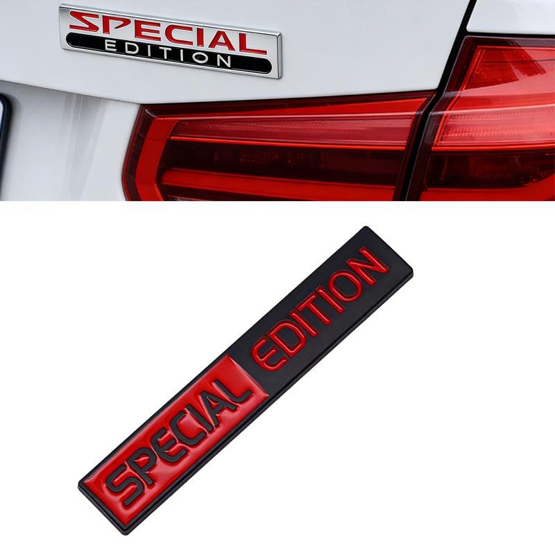 3D Metal SPECIAL EDITION Car Decoration Sticker For Car Modification LIMITED EDITION Accessories