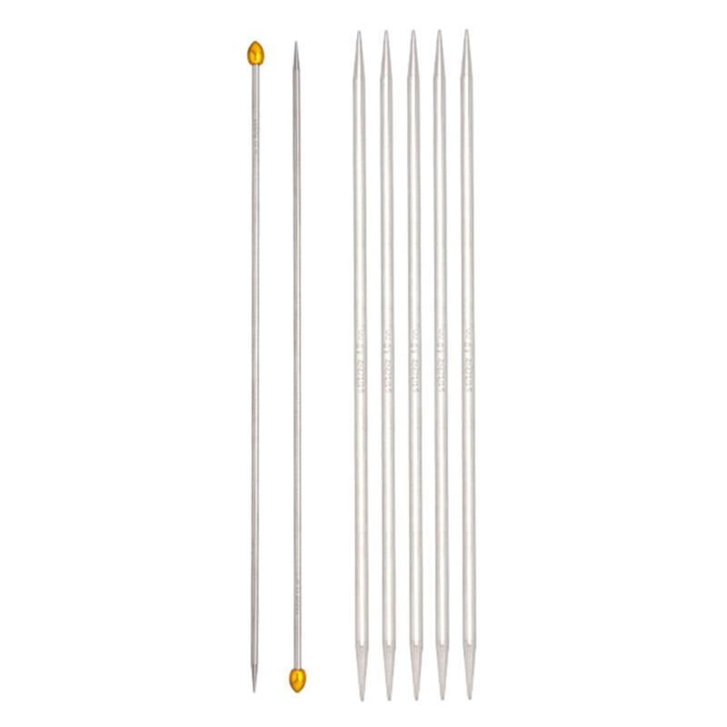 Rostfreie gerade Stricknadel zum Stricken Doppelspitzstricknadel