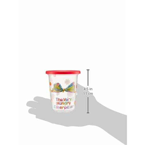 Skater 3 tumblers with straws 320ml The Very Hungry Caterpillar Made in Japan SIH3ST