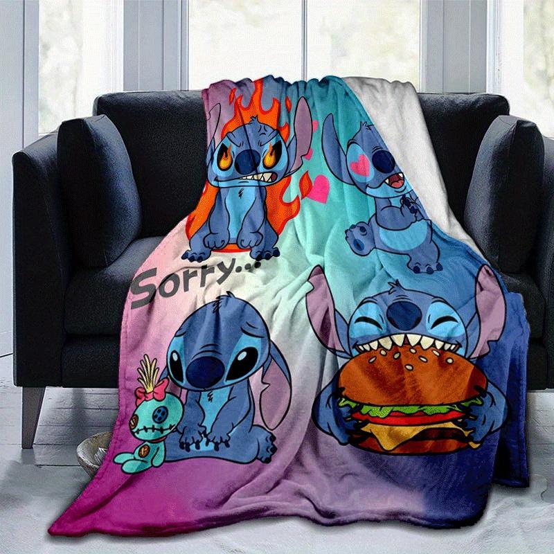 

Плед с вышитым рисунком (1 шт.) - мягкий, всесезонный плед для гостиной, спальни, персонализированный подарок с милым мультяшным рисунком. 80cmx120cm(31inx47in)