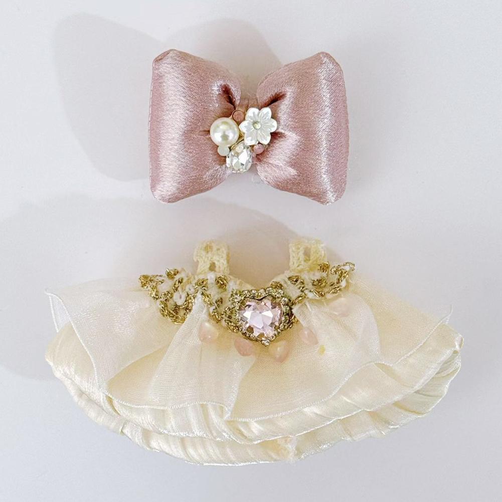 

Для 17 см Кукольная одежда Лабубу Модная одежда Толстовки Кукольная одежда Цветовые толстовки Кукольные аксессуары Милые украшения Маленькая одежда