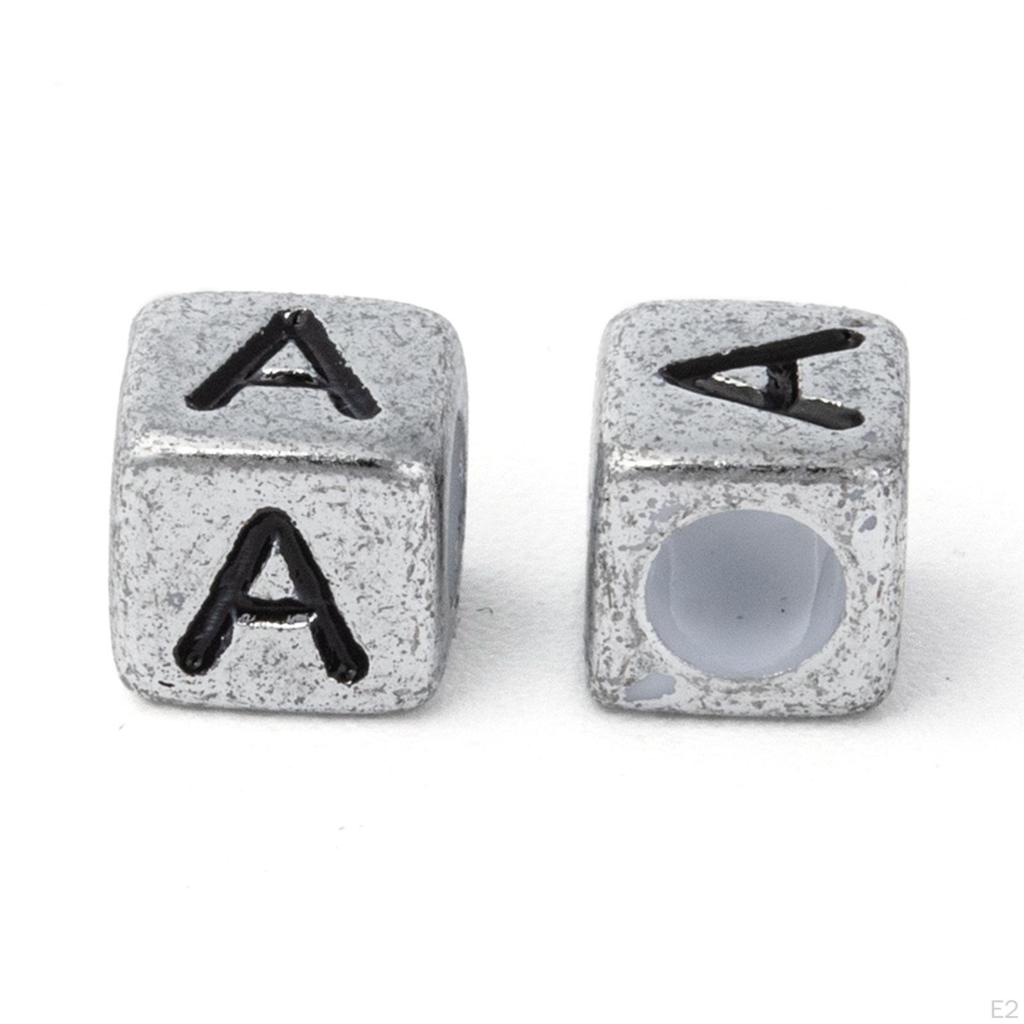 1300 Pcs 6mm Acrylic Letter