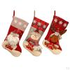 Day Stocking Kit Candy Pouch Bag Chritsmas Tree Decorations Hanging Ornaments Supplies
