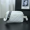 New Personalized Small Square Bag, Fashionable One-shoulder Mobile Phone Bag, Letter Wide Shoulder Strap, and a Messenger Women's Bag.
