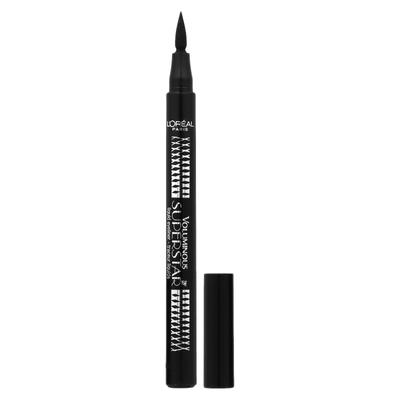L'Oréal, superstar voluminous, eyeliner w płynie, 202 czarny, 1,6 g (0,056 uncji)