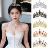 Baroque Queen Princess Crown Alloy Prom Dress Jewelry Vintage Crystal Tiara  Wedding Party